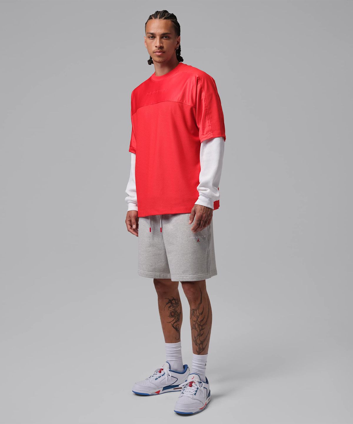 나이키(NIKE) 조던 플라이트 플리스 쇼츠 M - 그레이 헤더 / IW6374-050