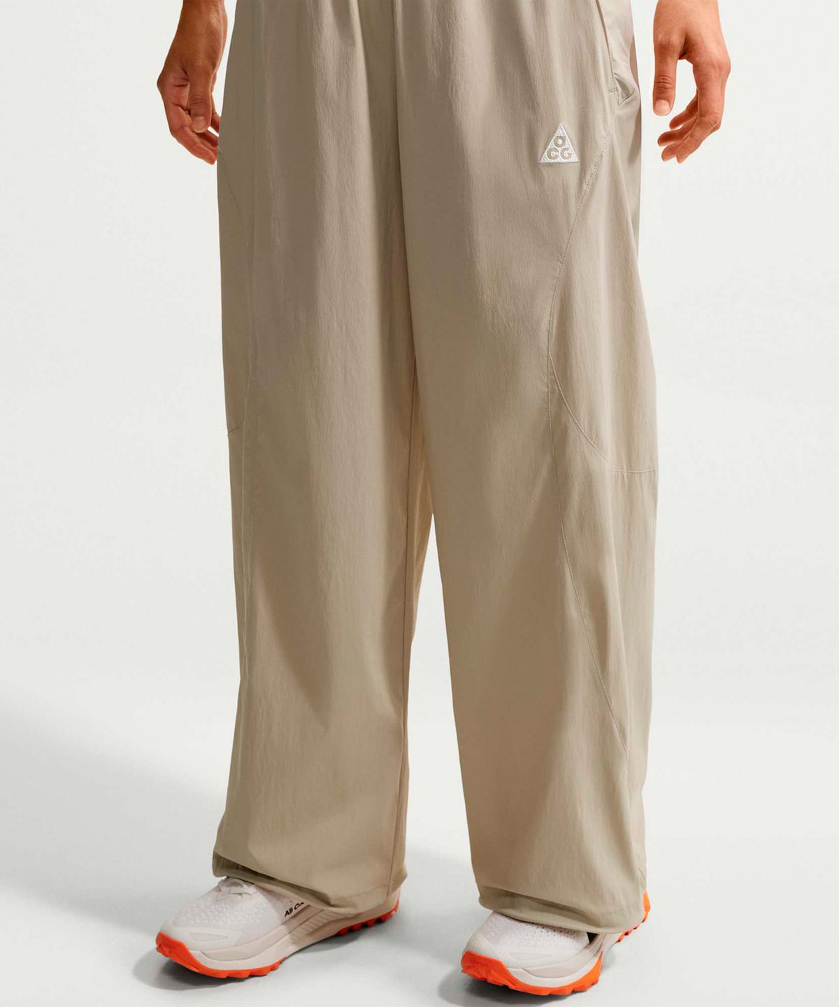 나이키(NIKE) ACG 하이 스테이크 루즈 핏 하이킹 팬츠 W - 크림 II:서밋 화이트 / IM4295-236