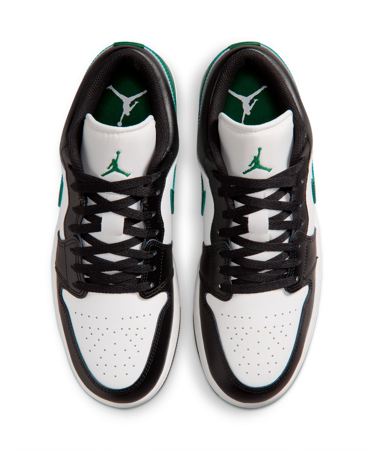 나이키(NIKE) 에어 조던 1 로우 M - 블랙:고지 그린:서밋 화이트 / 553558-047