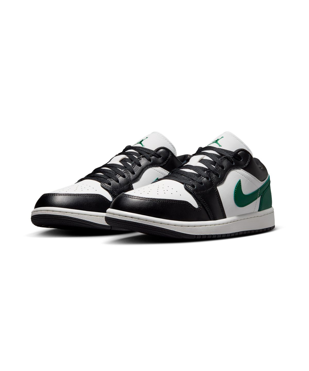 나이키(NIKE) 에어 조던 1 로우 M - 블랙:고지 그린:서밋 화이트 / 553558-047