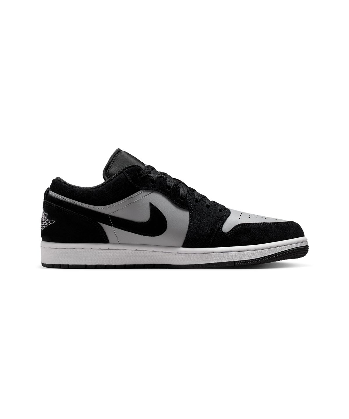 나이키(NIKE) 에어 조던 1 로우 M - 블랙:라이트 스모크 그레이:화이트 / 553558-048