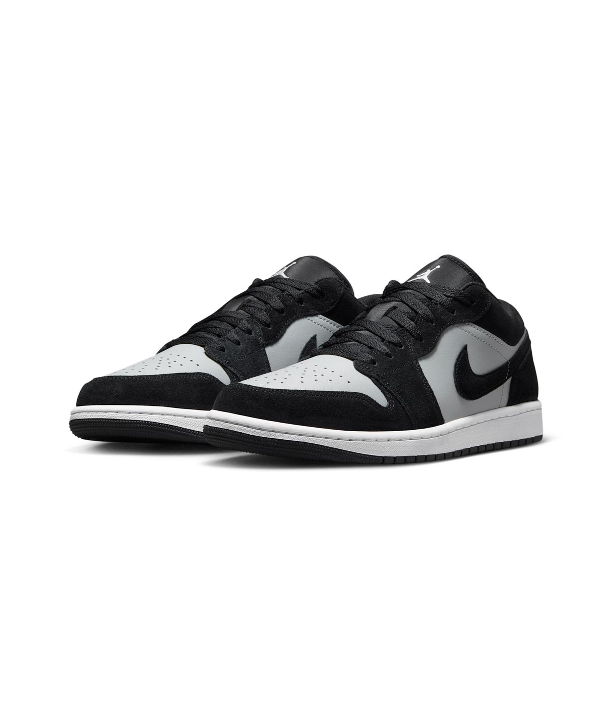 나이키(NIKE) 에어 조던 1 로우 M - 블랙:라이트 스모크 그레이:화이트 / 553558-048