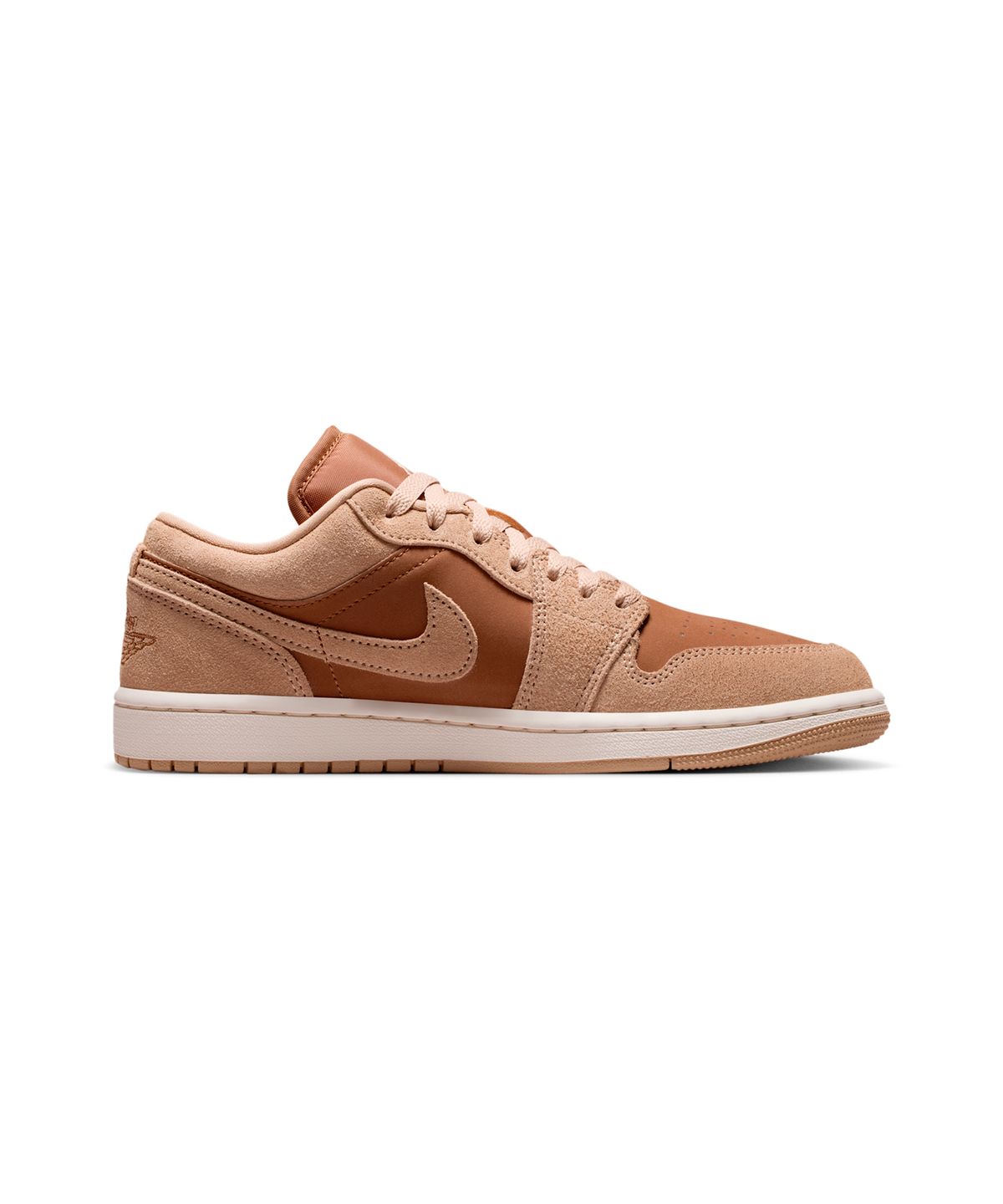 나이키(NIKE) 에어 조던 1 로우 W - 레전드 미디엄 브라운:초크:라이트 브리티시 탠 / DC0774-205