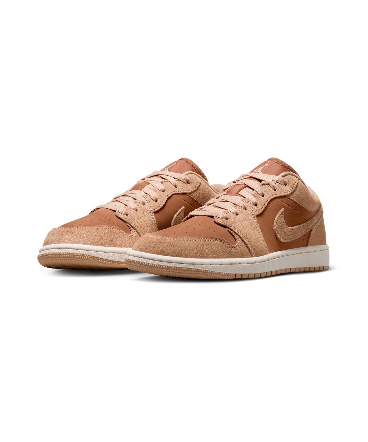 나이키(NIKE) 에어 조던 1 로우 W - 레전드 미디엄 브라운:초크:라이트 브리티시 탠 / DC0774-205