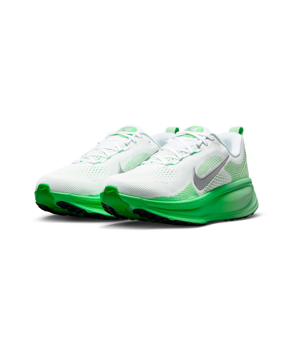 나이키(NIKE) 보메로 18 W - 화이트:일루전 그린:코트 그린:메탈릭 실버 / HM6804-117