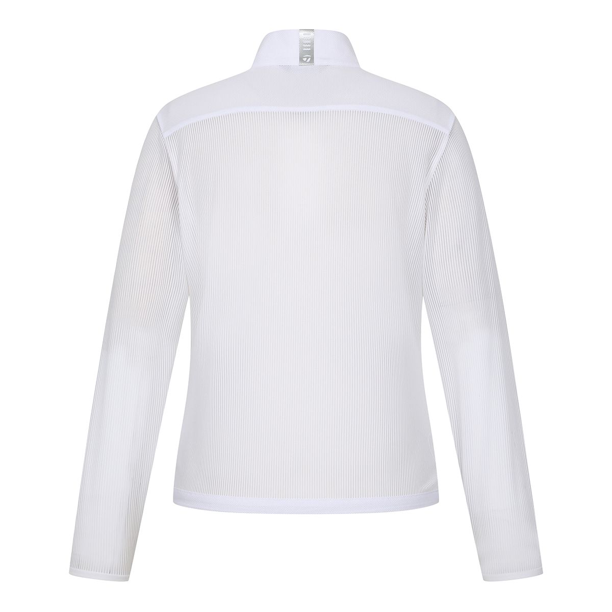 테일러메이드 어패럴(TAYLORMADE APPAREL) 26SS 여성 시스루 스트라이프 집업 가디건 TT6-64HG41-100