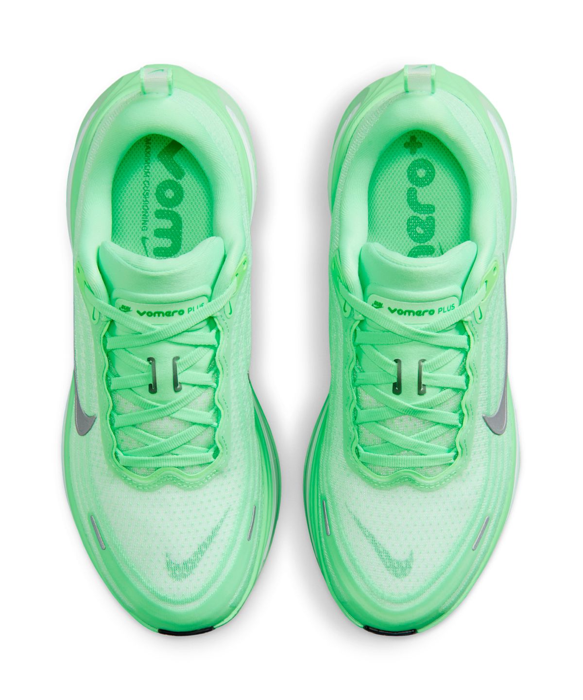 나이키(NIKE) 보메로 플러스 W - 화이트:일루전 그린:큐컴버 캄:메탈릭 실버 / HV8154-111