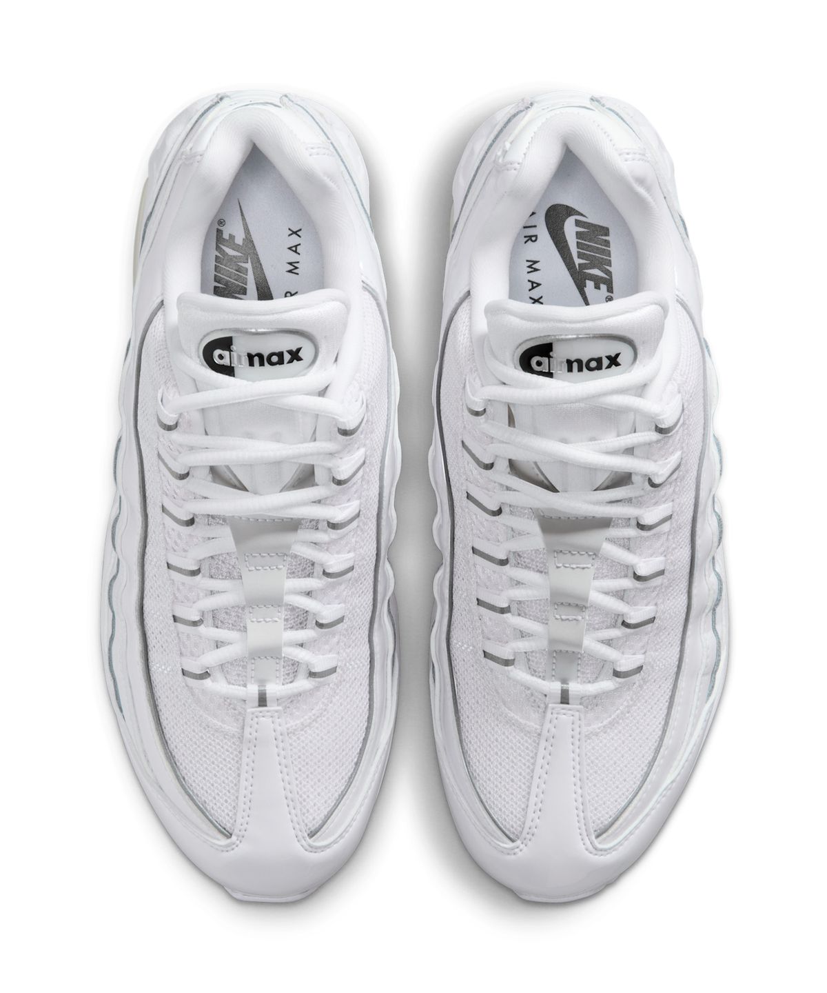 나이키(NIKE) 에어 맥스 95 빅 버블 W - 화이트:블랙:리플렉트 실버:메탈릭 실버 / IB6397-100