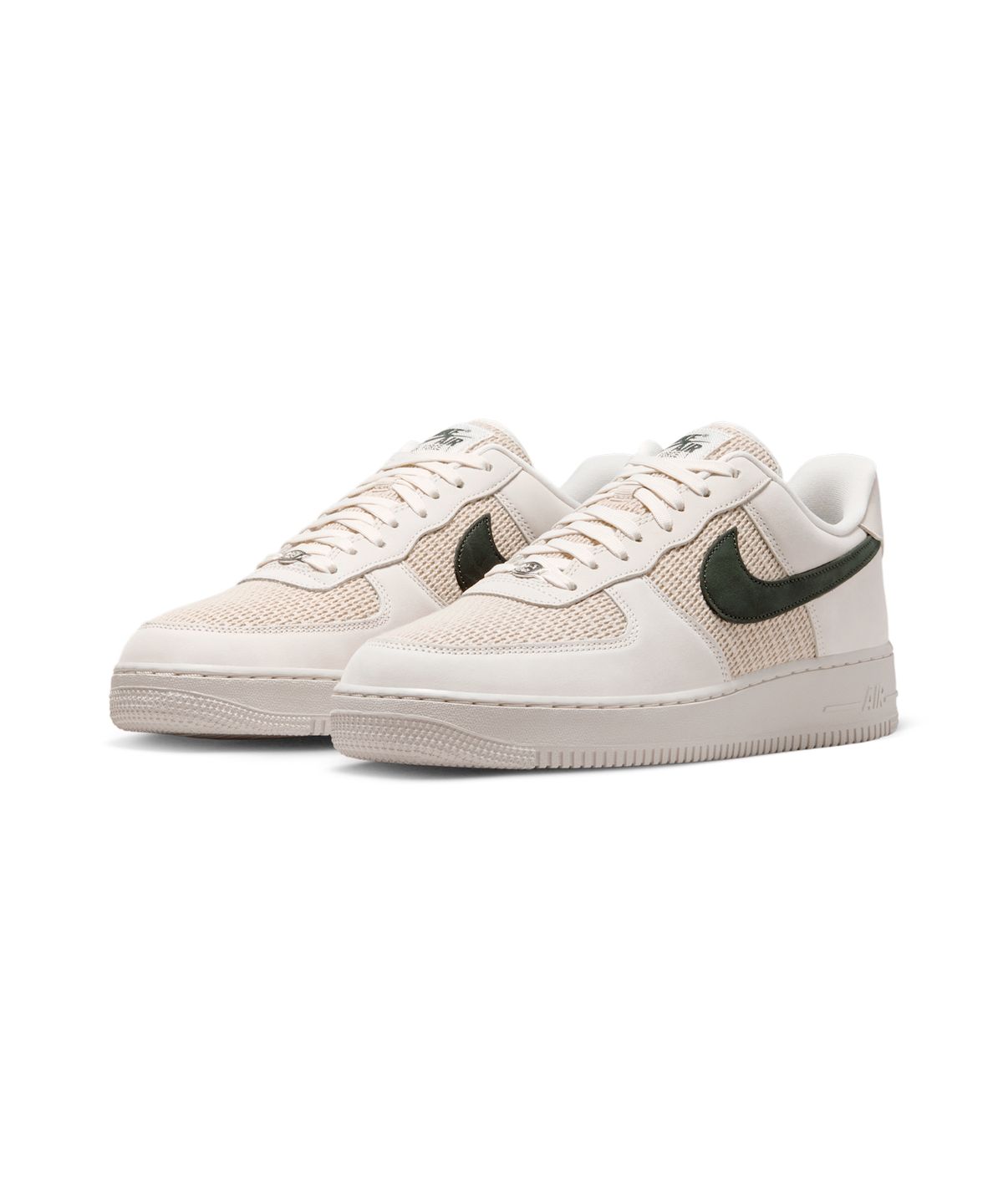 나이키(NIKE) 에어 포스 1 07 LV8 M - 팬텀:크림 II:메탈릭 실버:다크 스모크 그레이 / II9807-002