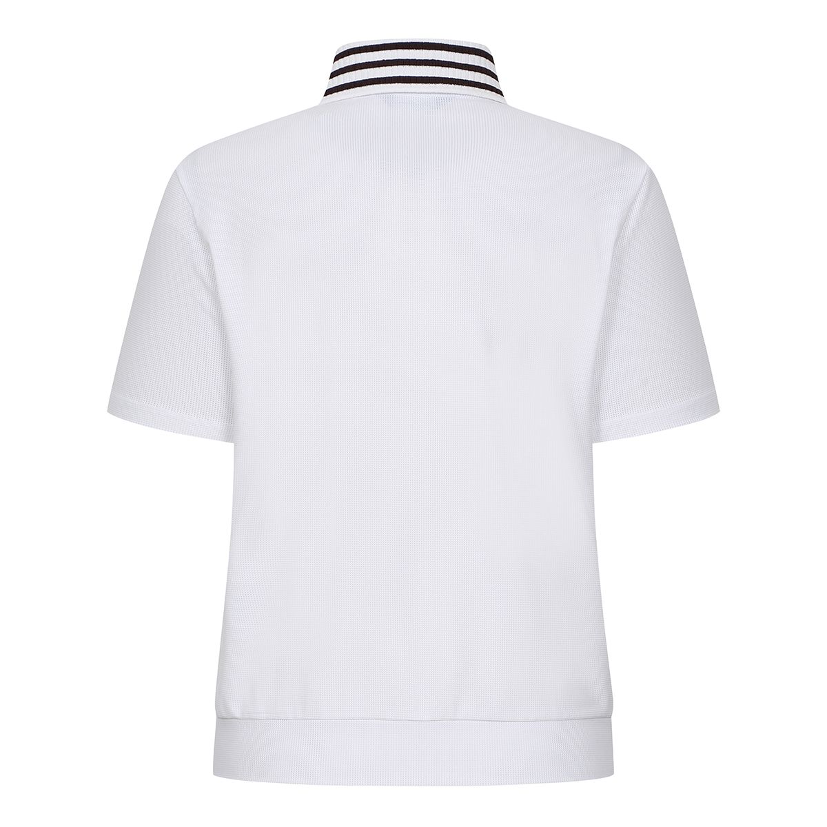 테일러메이드 어패럴(TAYLORMADE APPAREL) 26SS 여성 니트 카라 포인트 반팔 티셔츠 TT6-64HG42-100