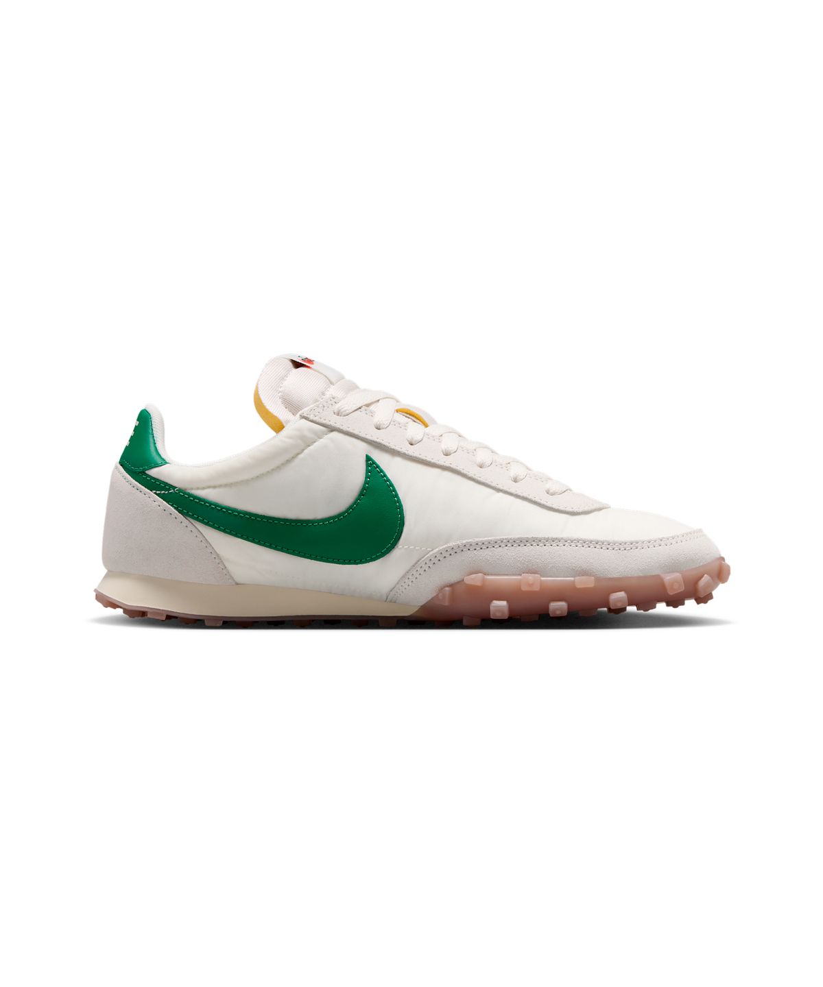 나이키(NIKE) 와플 레이서 M - 세일:비치:검 미디엄 브라운:파인 그린 / IM8658-103