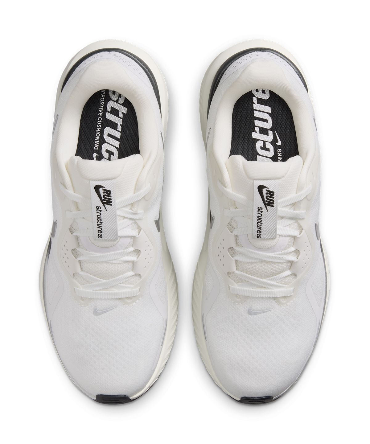 나이키(NIKE) 스트럭처 26 W - 서밋 화이트:앤트러사이트:세일:메탈릭 실버 / IO9917-101