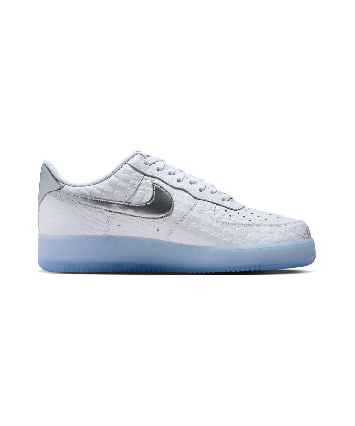 나이키(NIKE) 에어 포스 1 07 M - 화이트:블루 틴트:퓨어 플래티넘:크롬 / IR1981-100