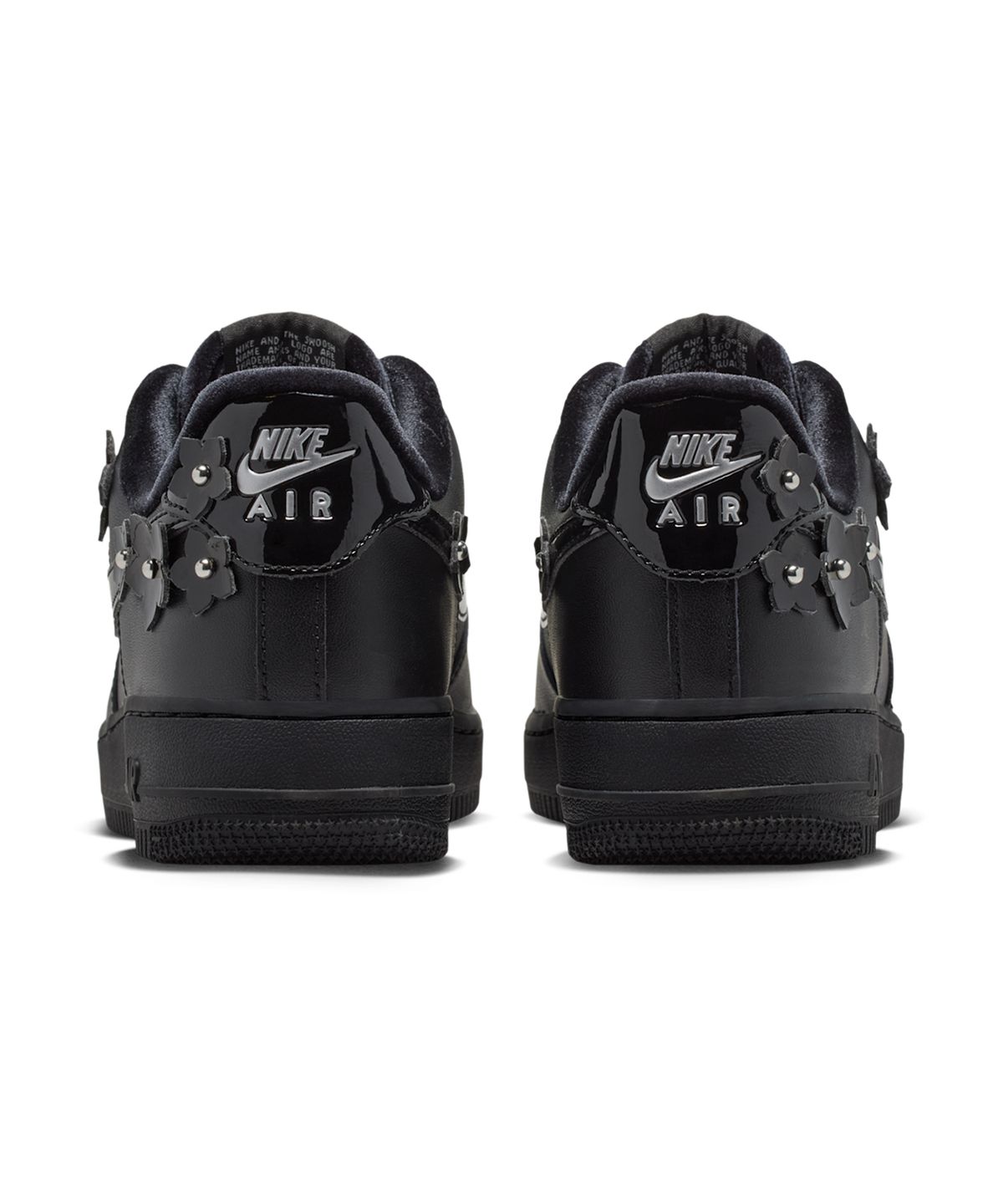 나이키(NIKE) 에어 포스 1 07 플로레트 W - 블랙:오프 누아르:메탈릭 실버:블랙 / IR8637-001
