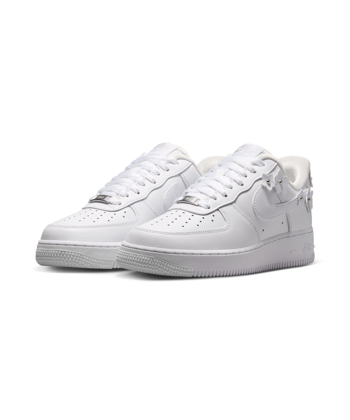 나이키(NIKE) 에어 포스 1 07 플로레트 W - 화이트:울프 그레이:메탈릭 실버:화이트 / IR8637-100