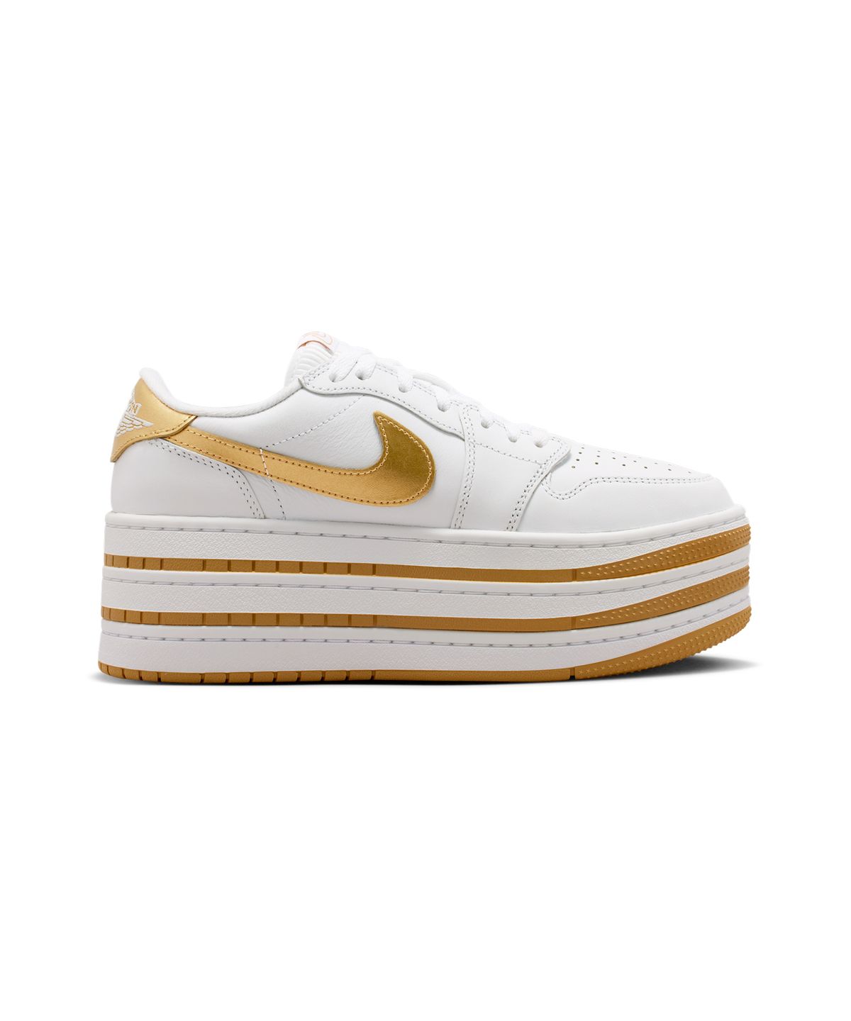 나이키(NIKE) 에어 조던 1 트리플 스택 SE W - 화이트:메탈릭 골드:화이트 / IV5090-100
