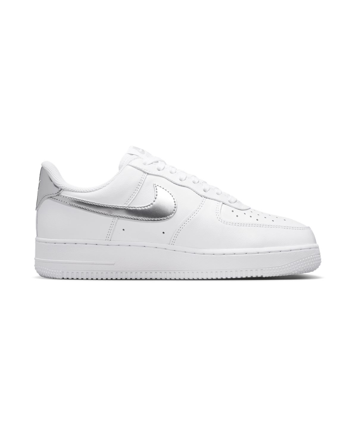 나이키(NIKE) 에어 포스 1 07 SE W - 화이트:메탈릭 실버 / IV5102-100