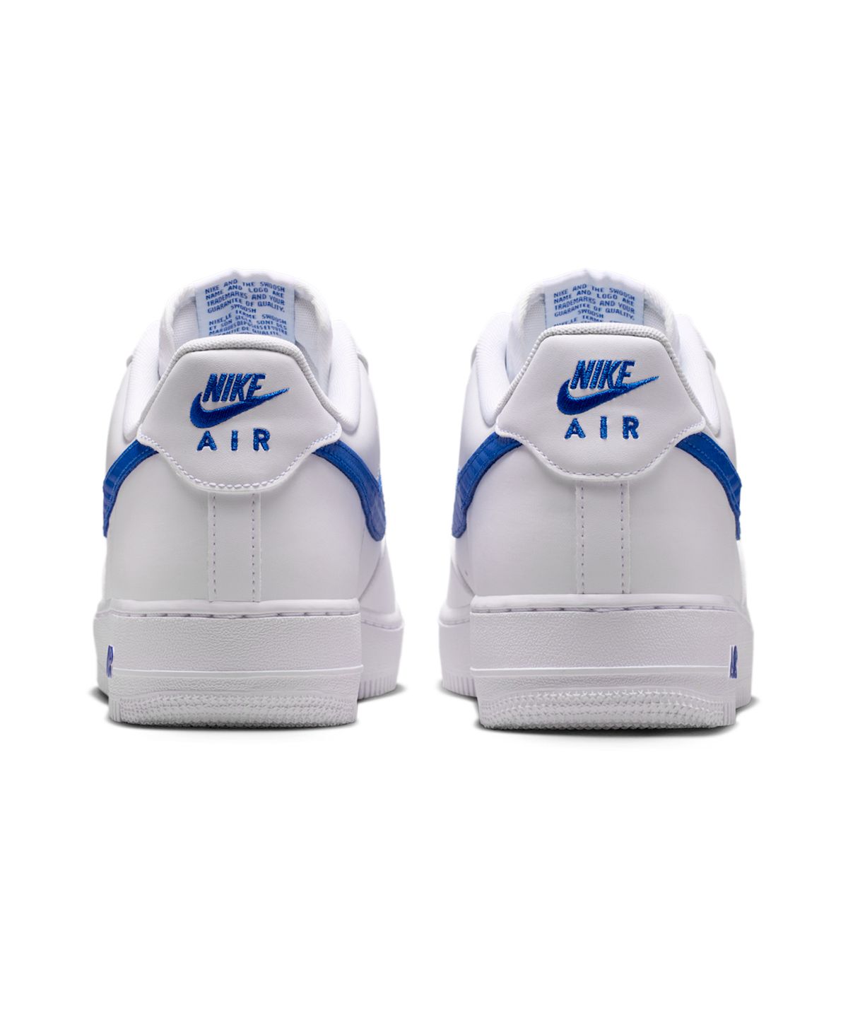 나이키(NIKE) 에어 포스 1 07 M - 화이트:게임 로얄 / IV5732-100