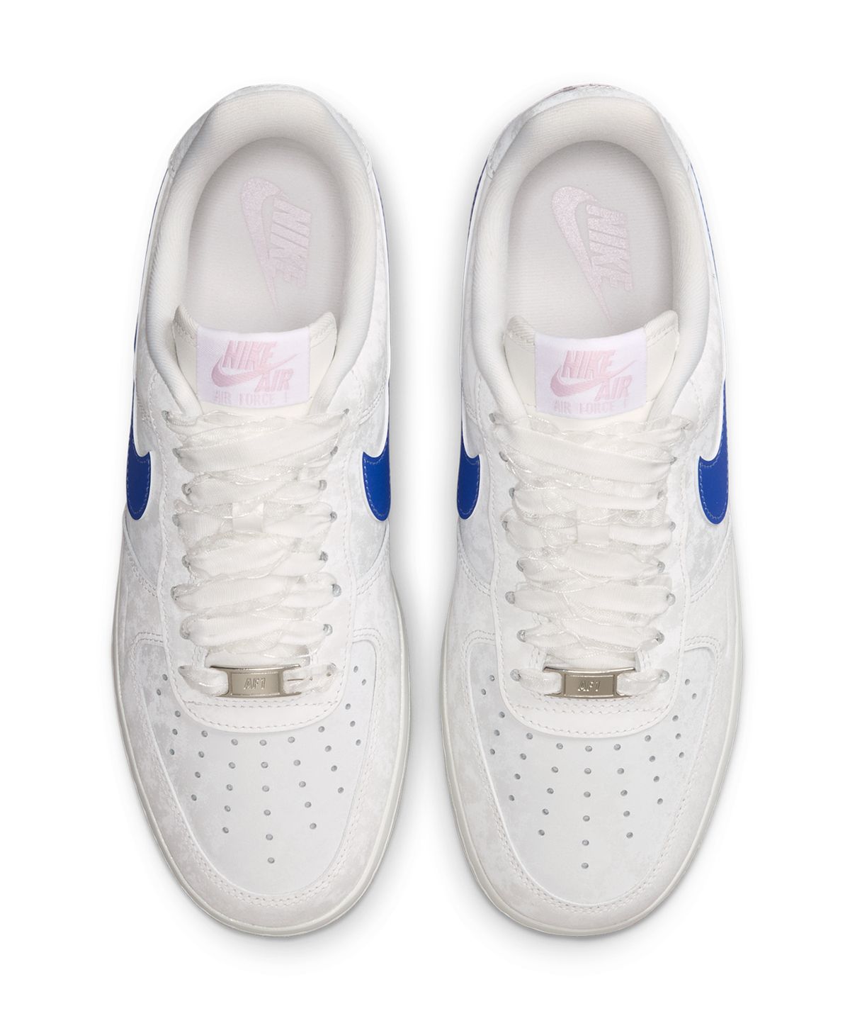 나이키(NIKE) 에어 포스 1 07 LV8 W - 서밋 화이트:오프 화이트:블리치트 라일락:올드 로얄 / IW1235-121