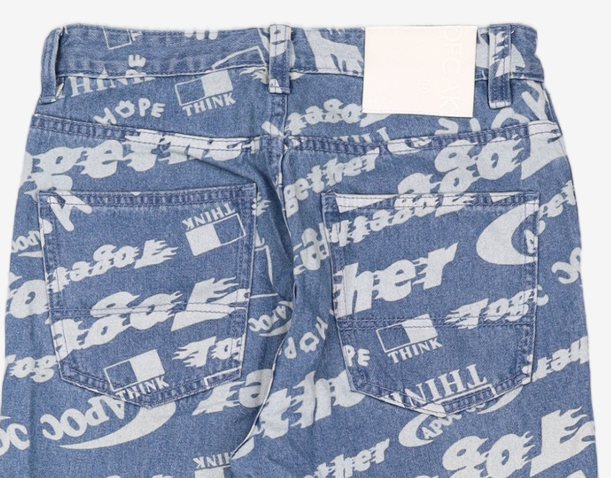 어피스오브케이크(APIECEOFCAKE) HTT Denim Pants_Blue S