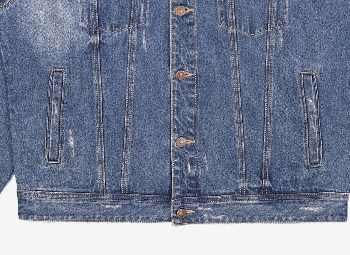 버커루(BUCKAROO) 남성 오버핏 D톤 자켓 B215DJ330P XL