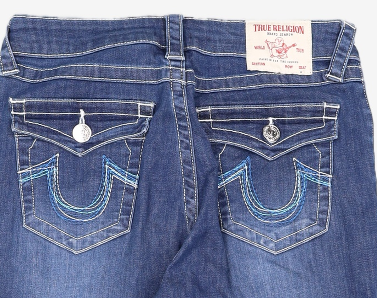 트루릴리젼(TRUERELIGION) 청/데님 팬츠 29