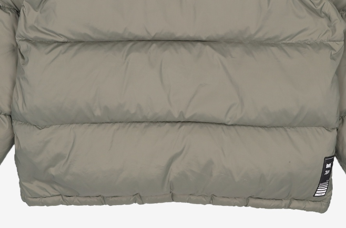 브라운브레스(BROWNBREATH) TAG SHORT DOWN PUFFER - KHAKI L