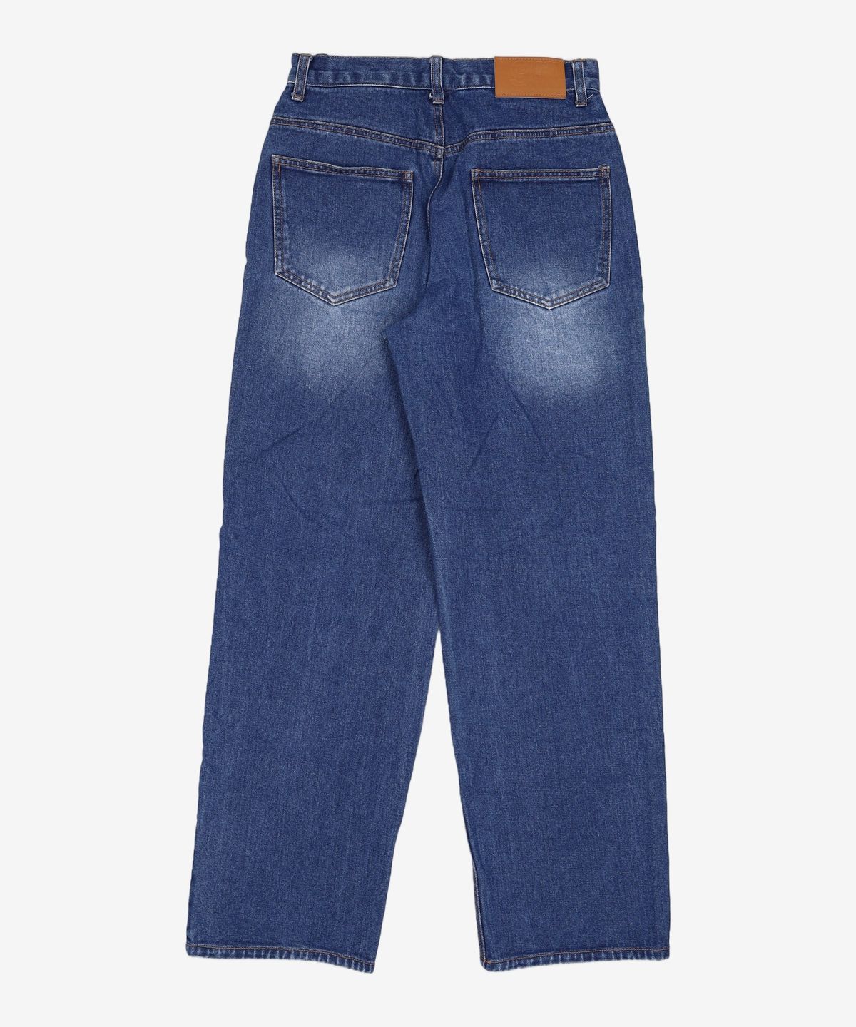 그루브라임(GROOVE RHYME) DENIM WIDE PANTS (LRSFDDW715M) M