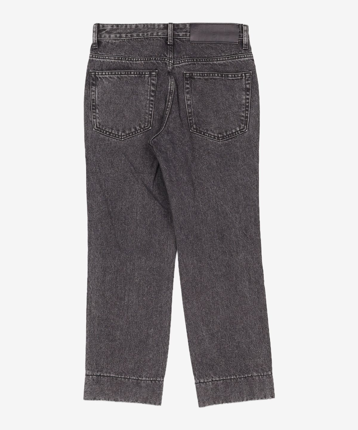 가먼트레이블(GARMENT LABLE) [피스워커x가먼트레이블]Garment Worker Stitch Jeans / Tapered (Black Tan) S