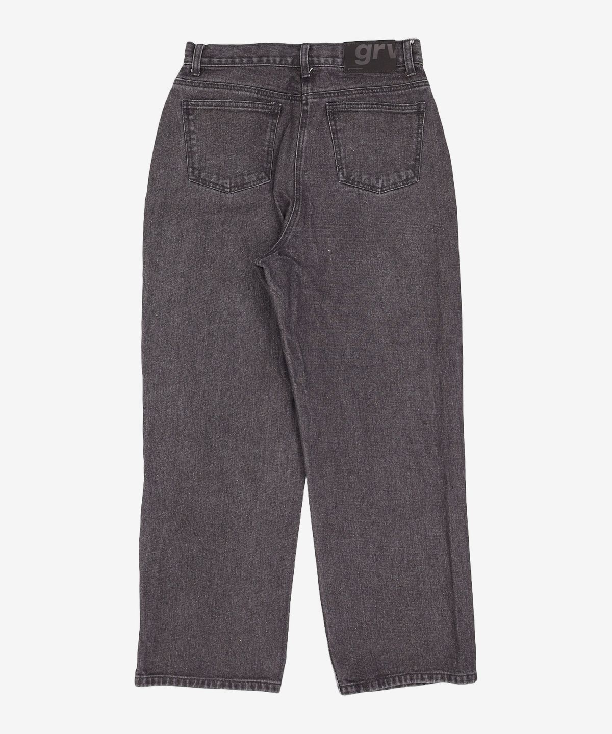 그루브라임(GROOVE RHYME) (W) DENIM WIDE PANTS (INDIGO BLUE) [LRSFDDW718M] L