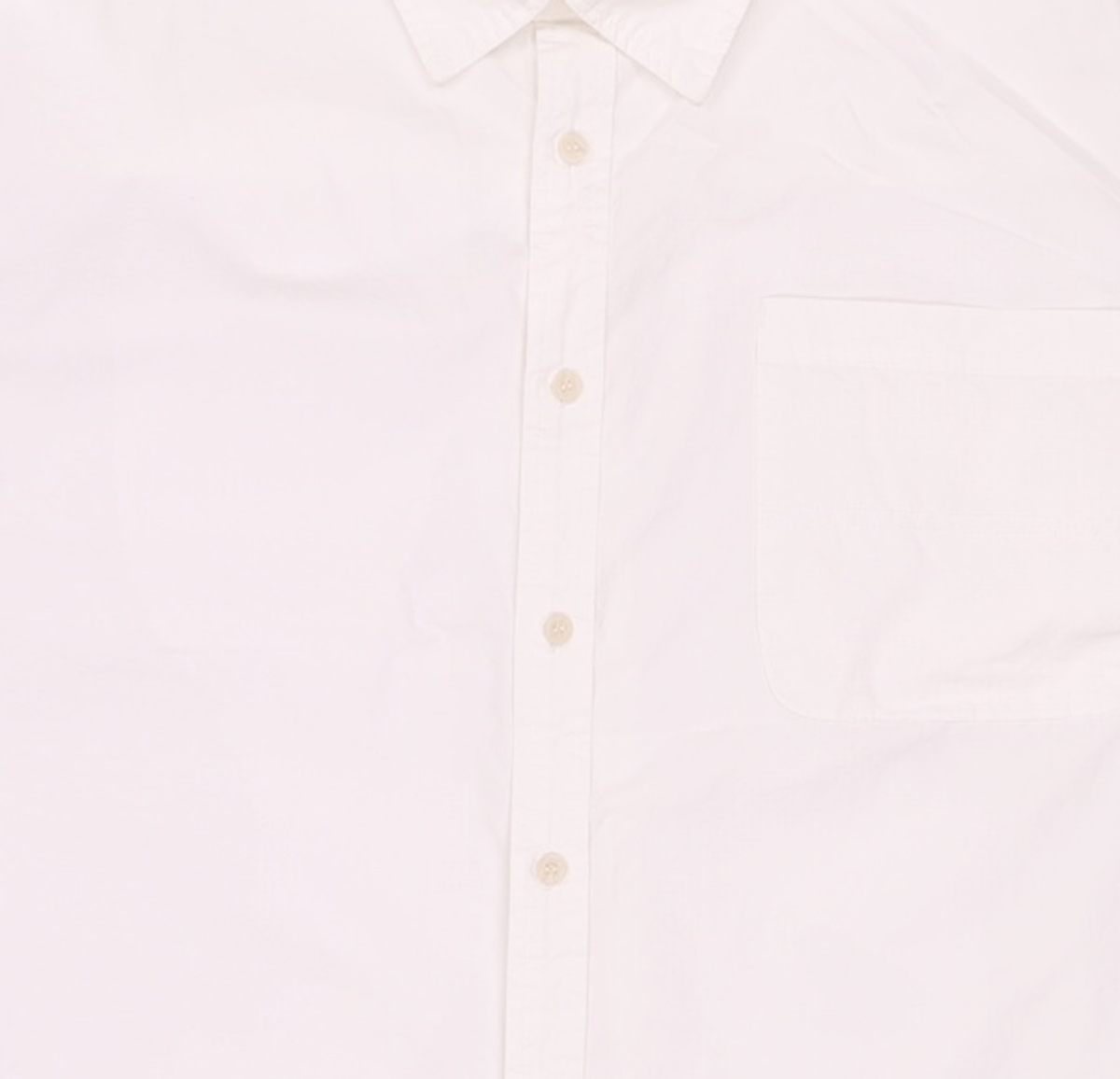 팀코믹스(TIMCOMIX) [OVER-SIZED] VAMOS POCKET SOLID SS SHIRT WHITE L