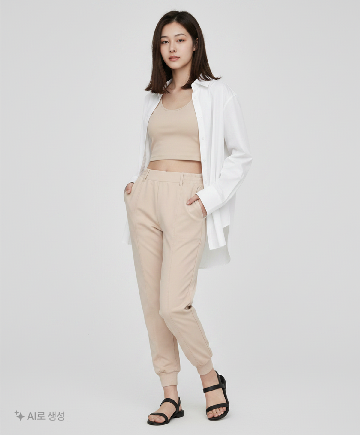 신디(CINDY) 조거 팬츠 S