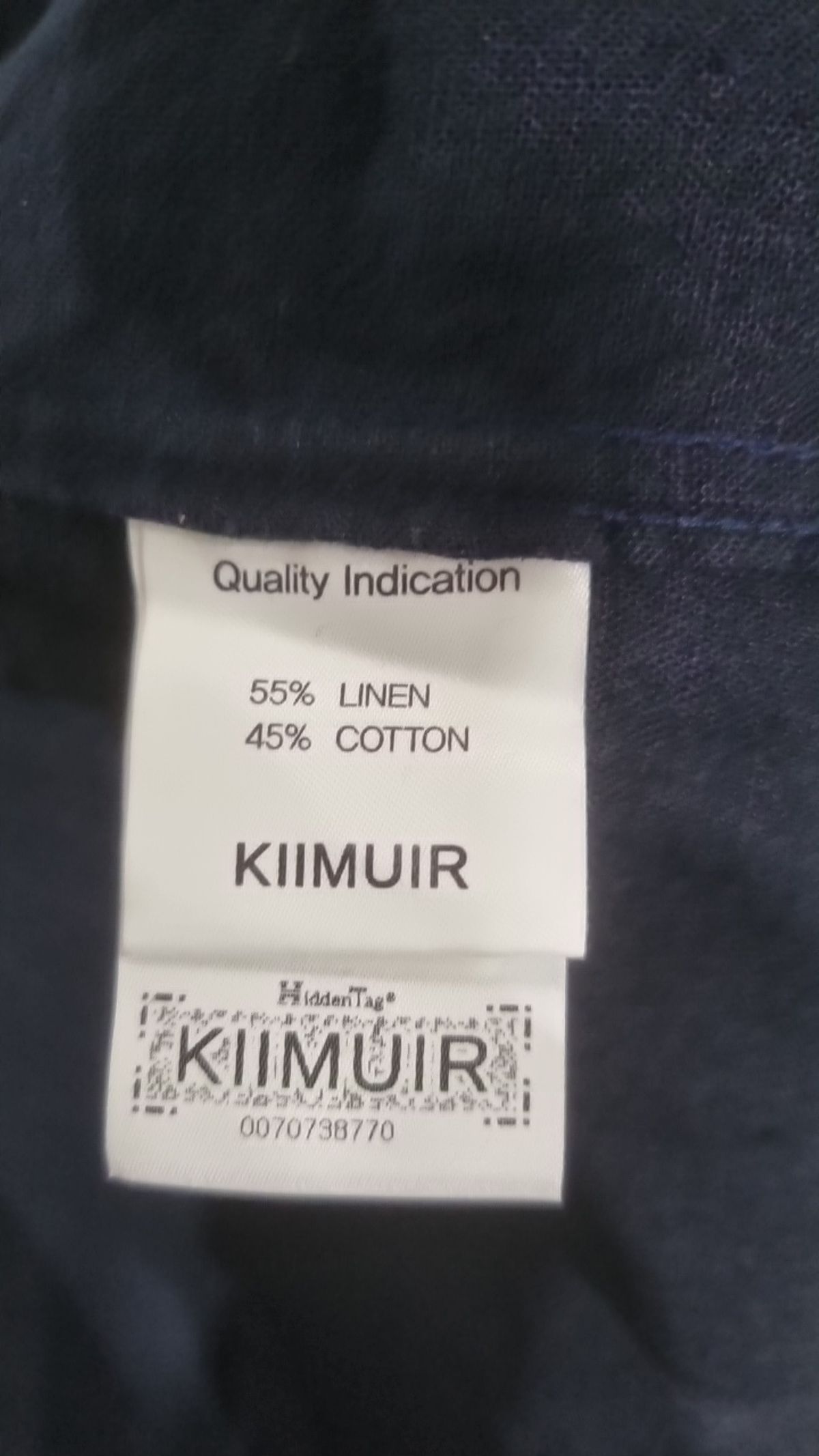 키뮤어(KIIMUIR) 캐주얼 셔츠 L