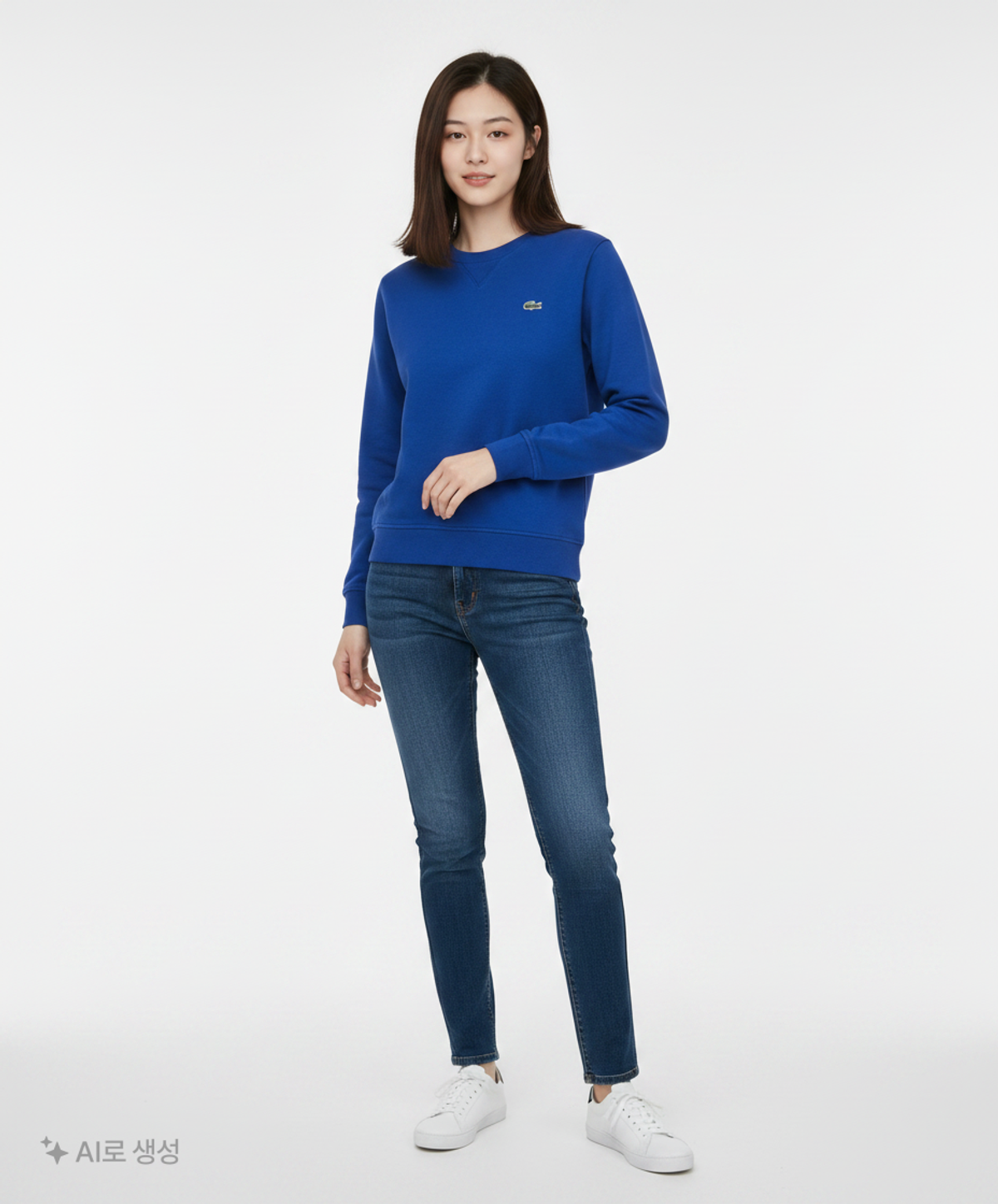 라코스테(LACOSTE) 남성 데일리 크루넥 티셔츠 LCST SH7642-20A031 US S