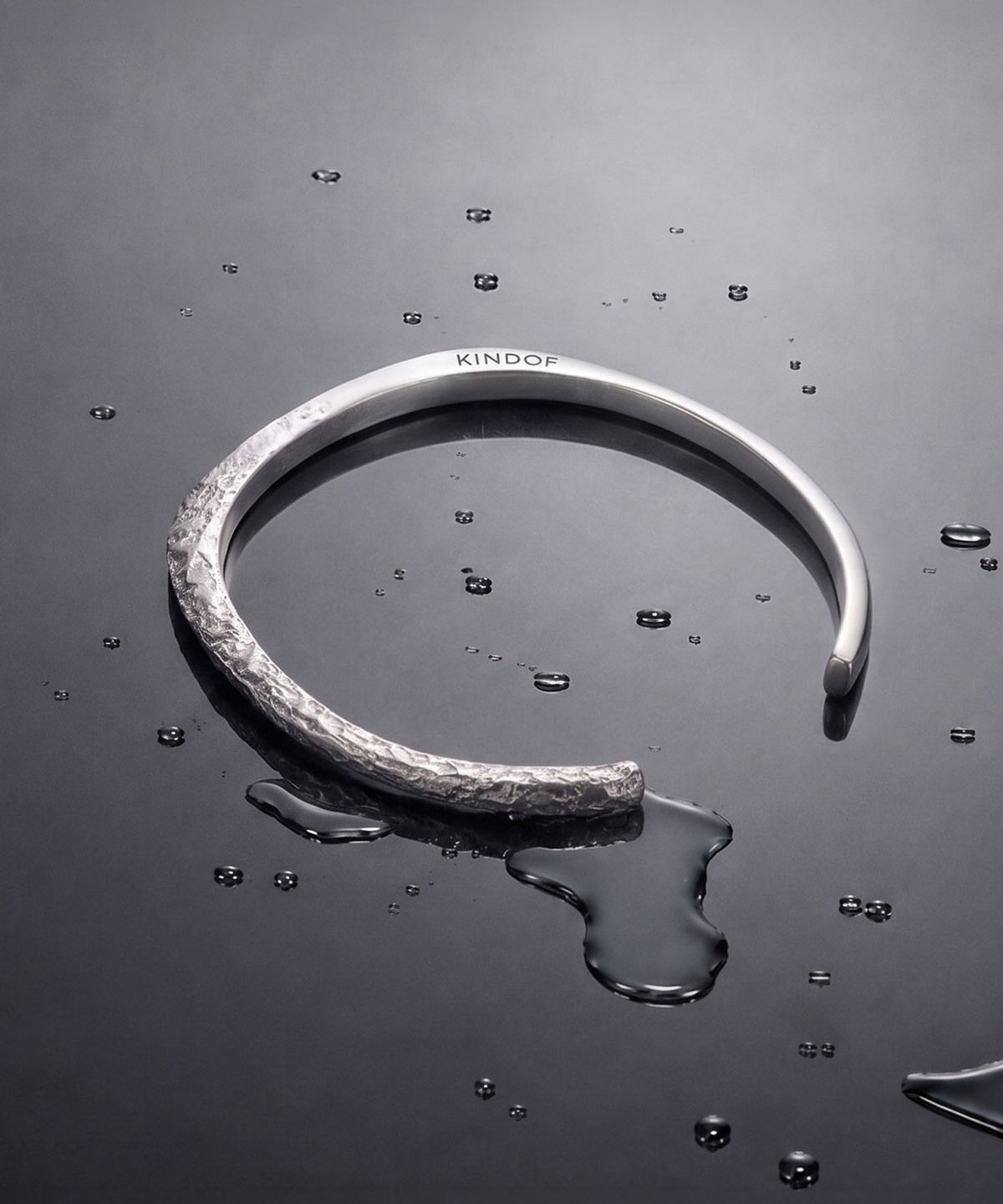 카인드오브(KINDOF) 듄 플로우 뱅글 Dune flow bangle