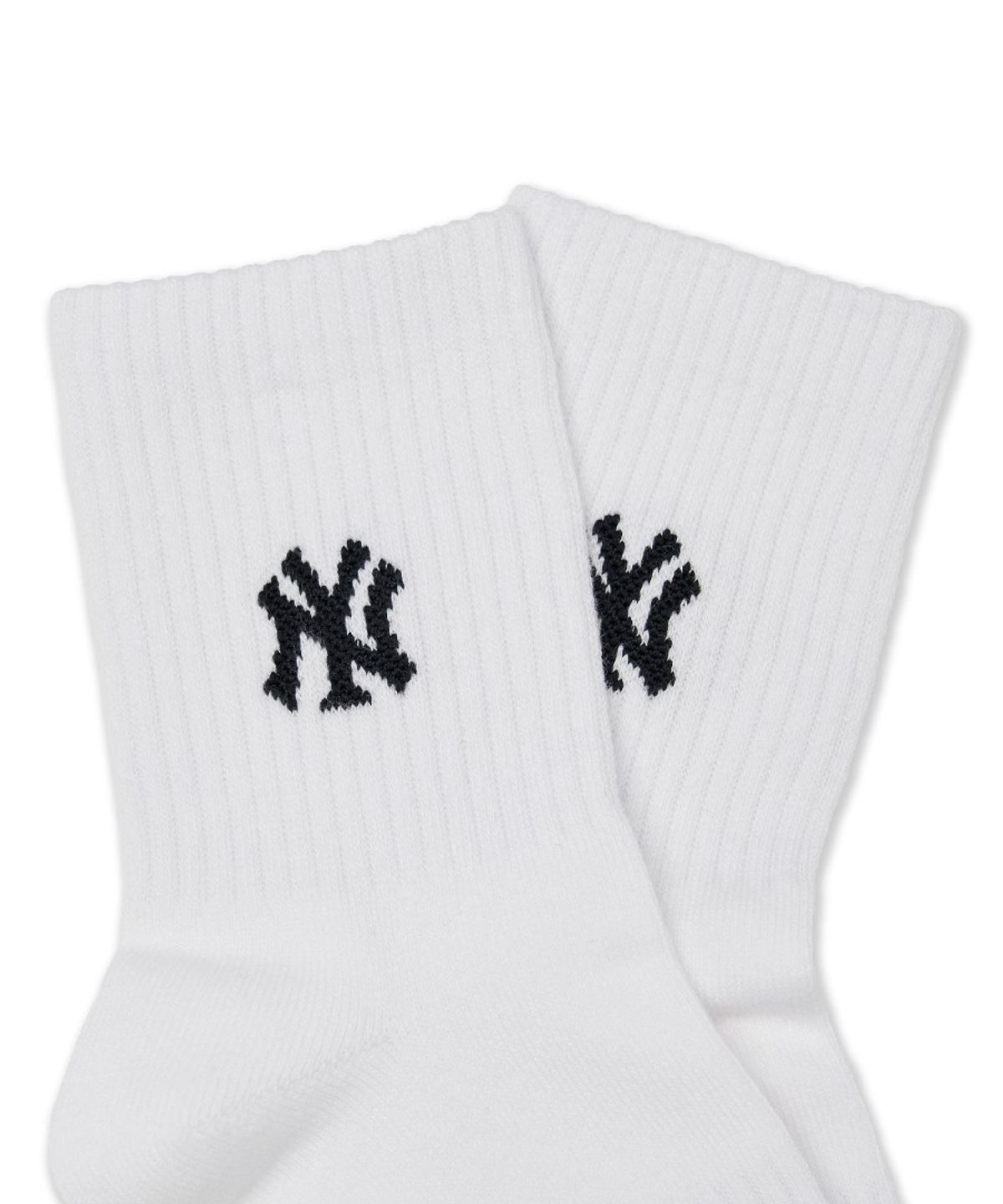 엠엘비(MLB) 데일리 스몰로고 중목양말 3족세트 MLB (Melange Grey)