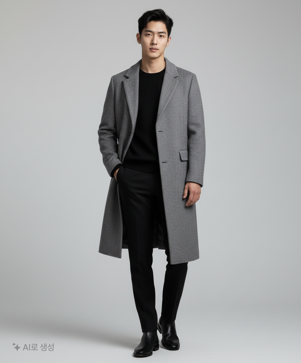 무신사 스탠다드(MUSINSA STANDARD) 겨울 기타 코트 XS