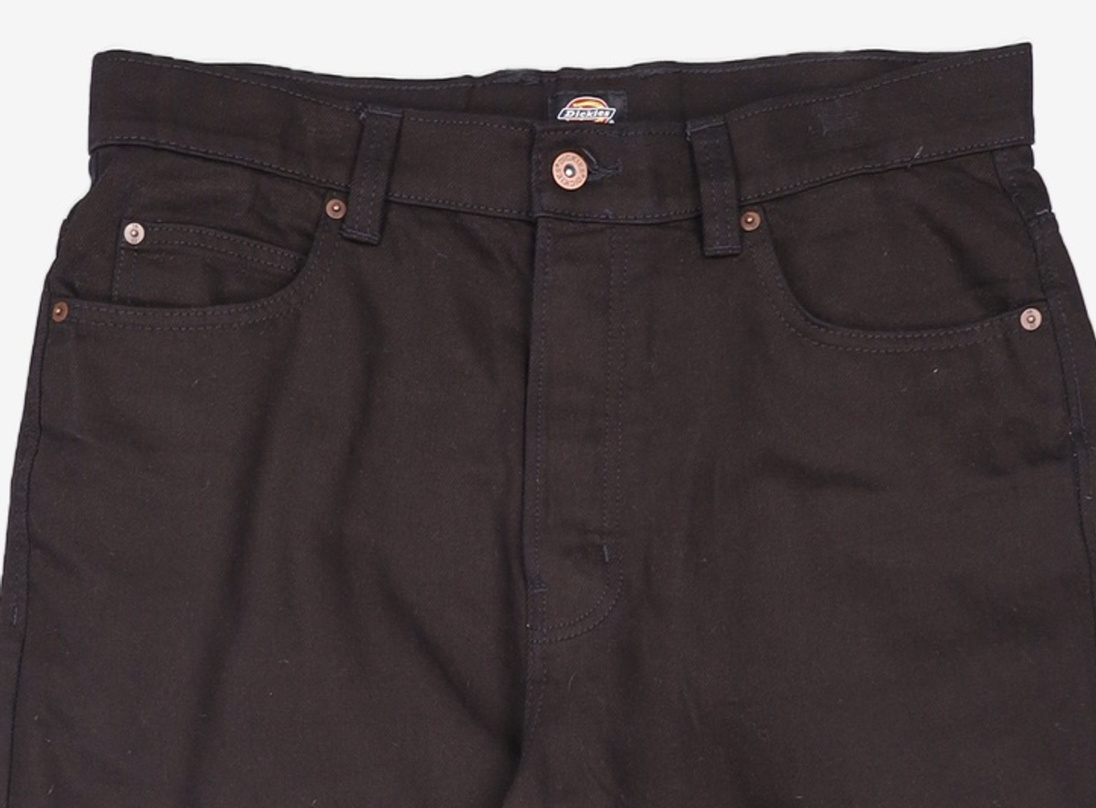 디키즈(DICKIES) 토마스빌 루즈핏 데님팬츠 Black W33L32