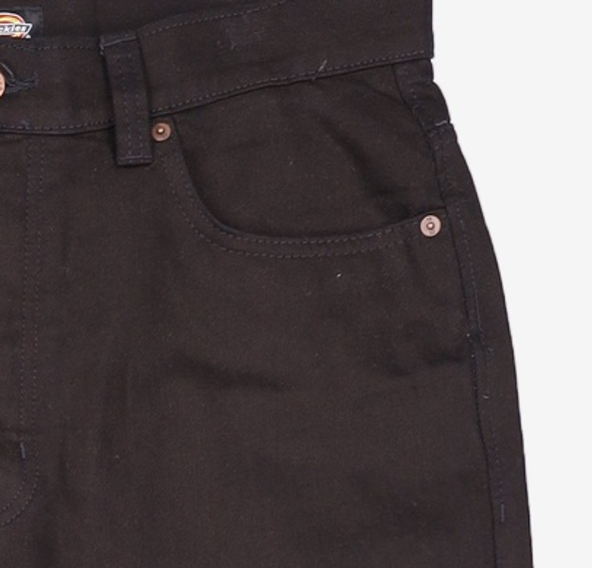 디키즈(DICKIES) 토마스빌 루즈핏 데님팬츠 Black W33L32
