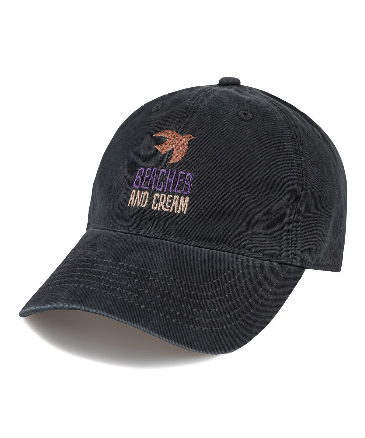 비치스앤크림(BEACHESANDCREAM) Seagull Cation Ball cap-charcoal