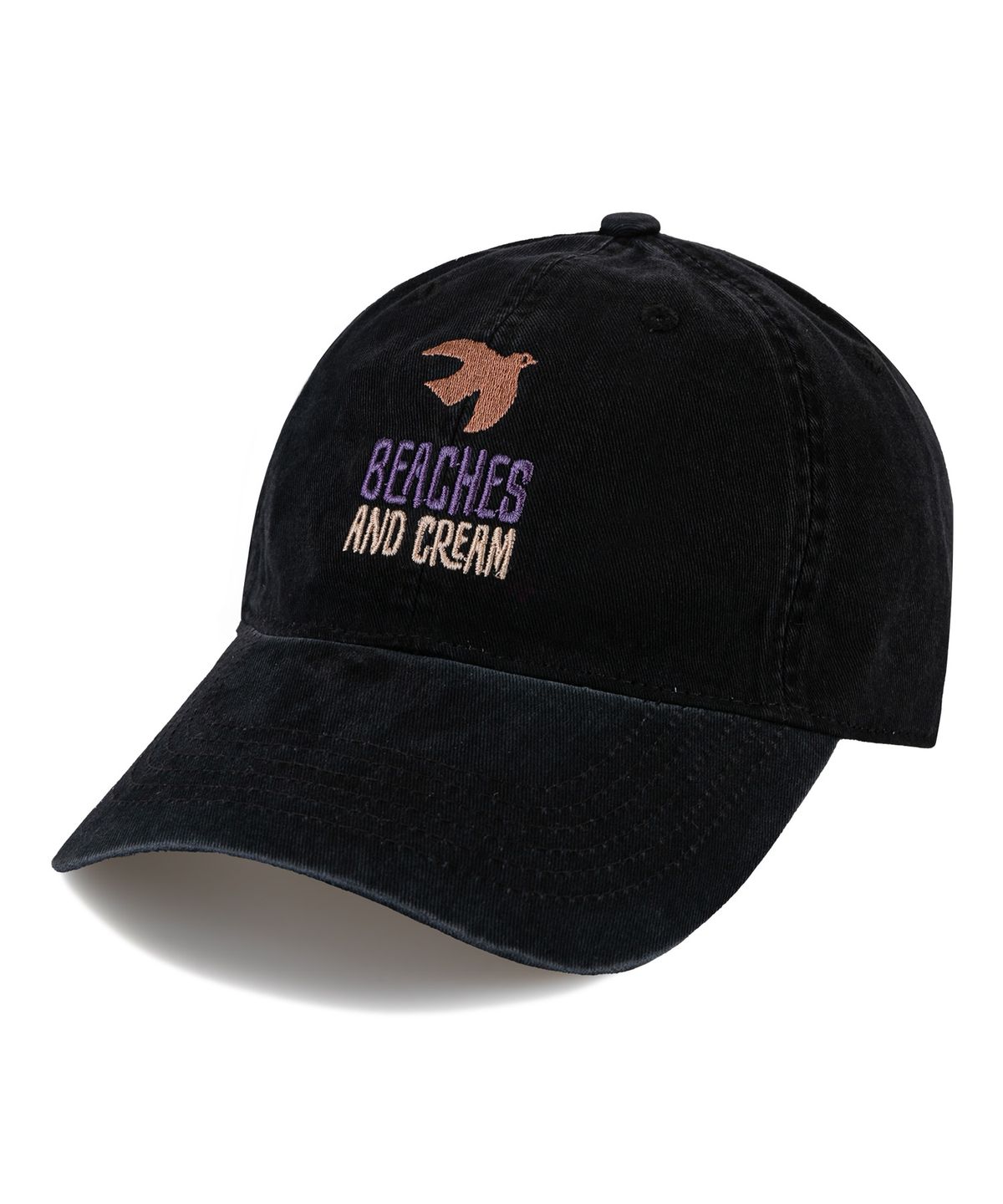 비치스앤크림(BEACHESANDCREAM) Seagull Cation Ball cap-black
