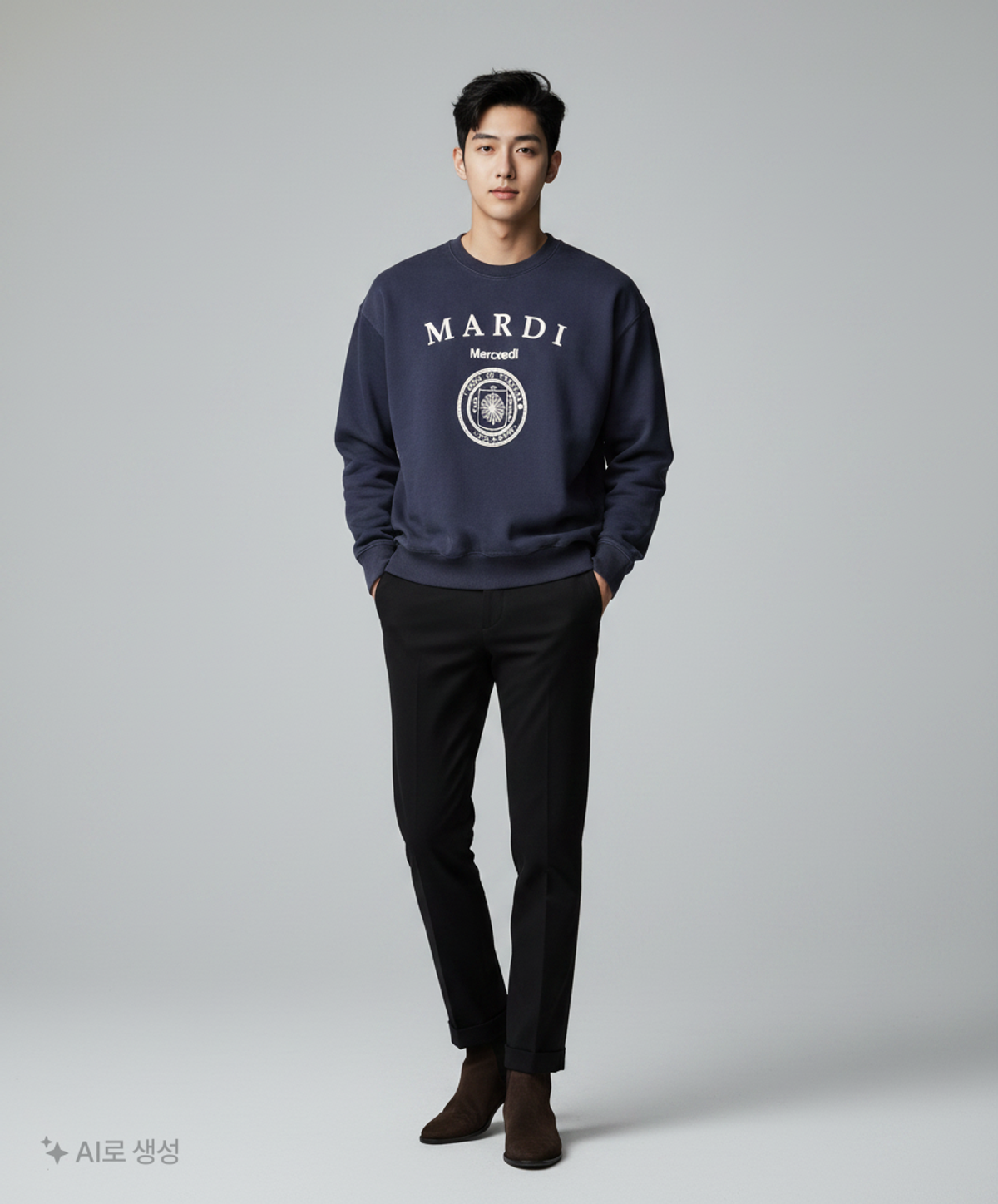 마르디 메크르디(MARDI MERCREDI) 맨투맨/스웨트셔츠 FREE