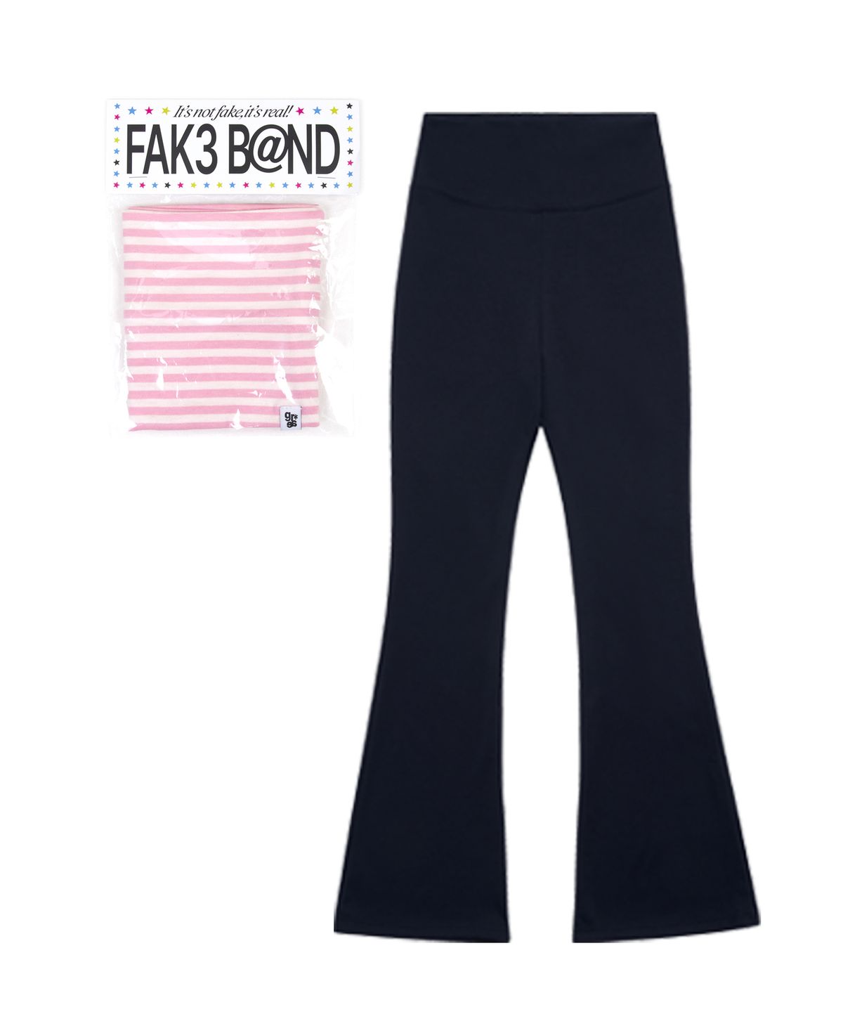 그레이버(GRAVER) [SET]BOOTSCUT PANTS+STRIPE WAIST BAND