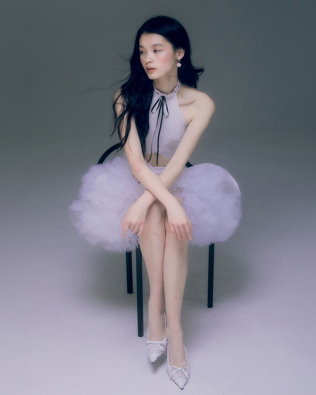 러뷰이(LOVUEE) 단델리온 스커트 화이트