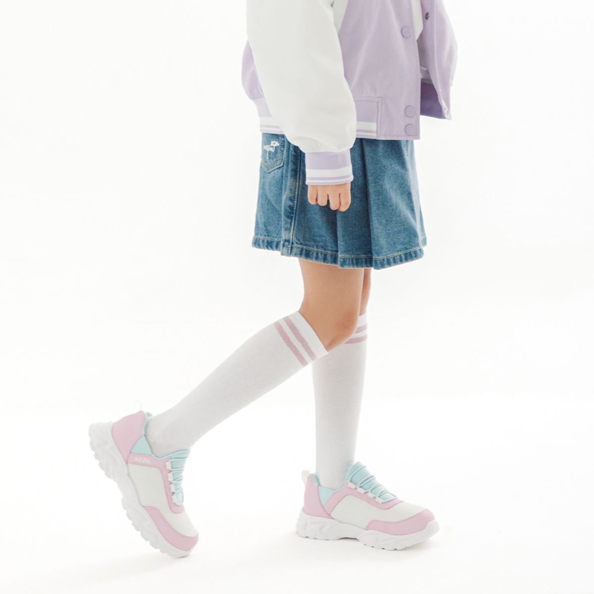 네파 키즈 악세서리(NEPAKIDS ACC) 유니온 슬립온 핑크 NE6SS56PNK
