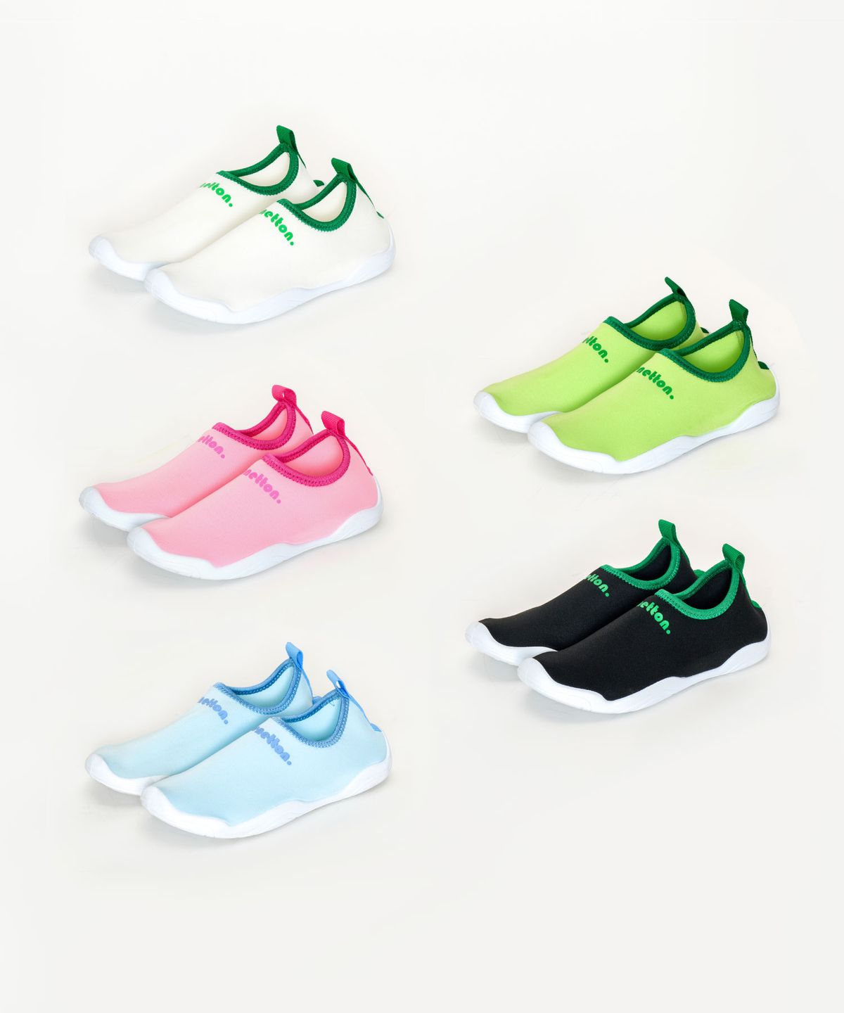 베네통키즈(BENETTONKIDS) 키즈 컴포트 슬립온 아쿠아슈즈 (5colors)