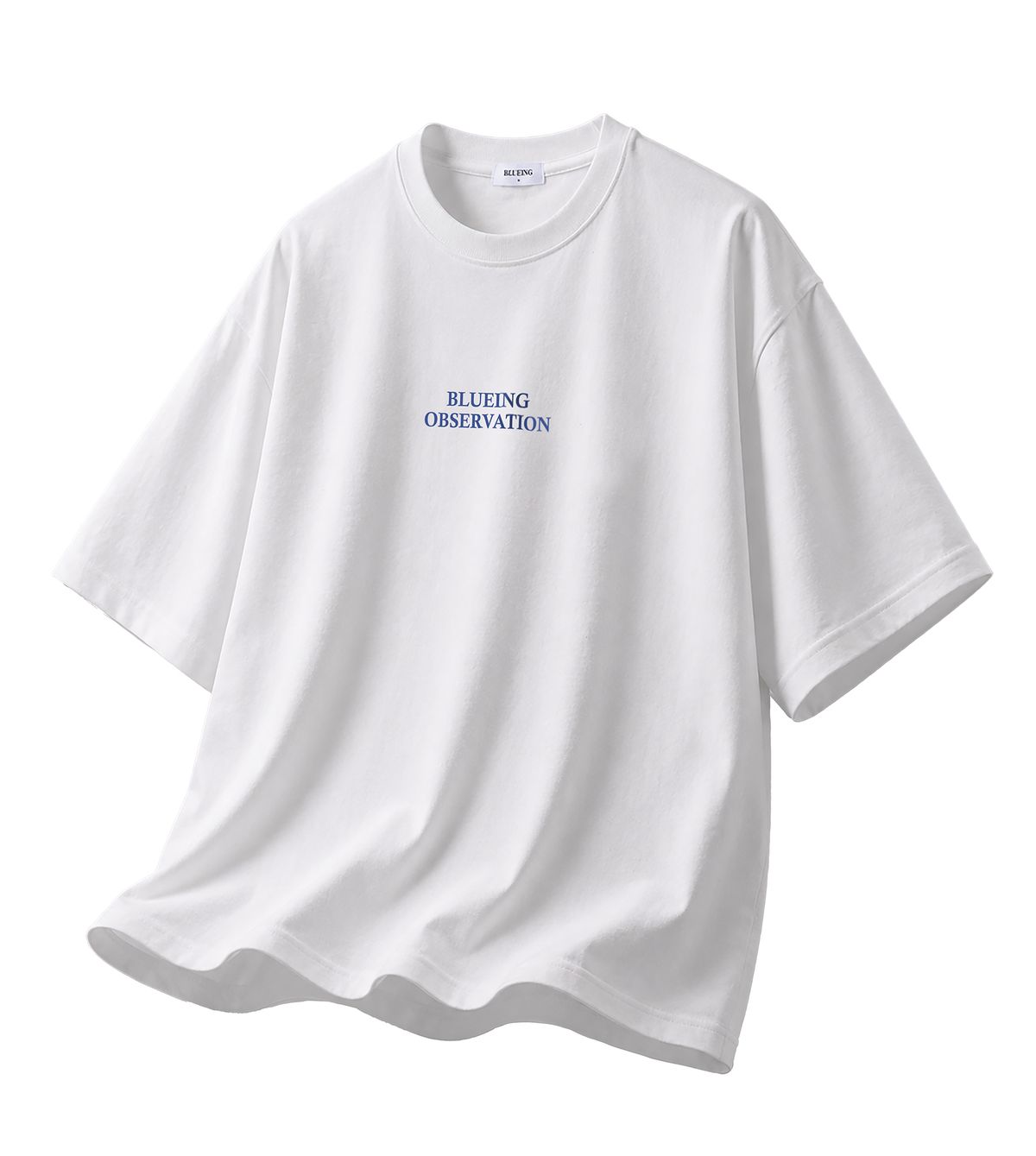 블루잉(BLUEING) BLUE SKY MOON GRAPHIC TEE [WHITE]