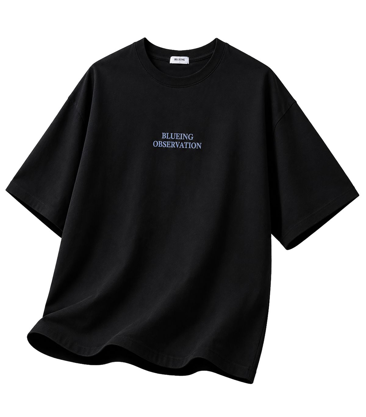 블루잉(BLUEING) BLUE SKY MOON GRAPHIC TEE [BLACK]