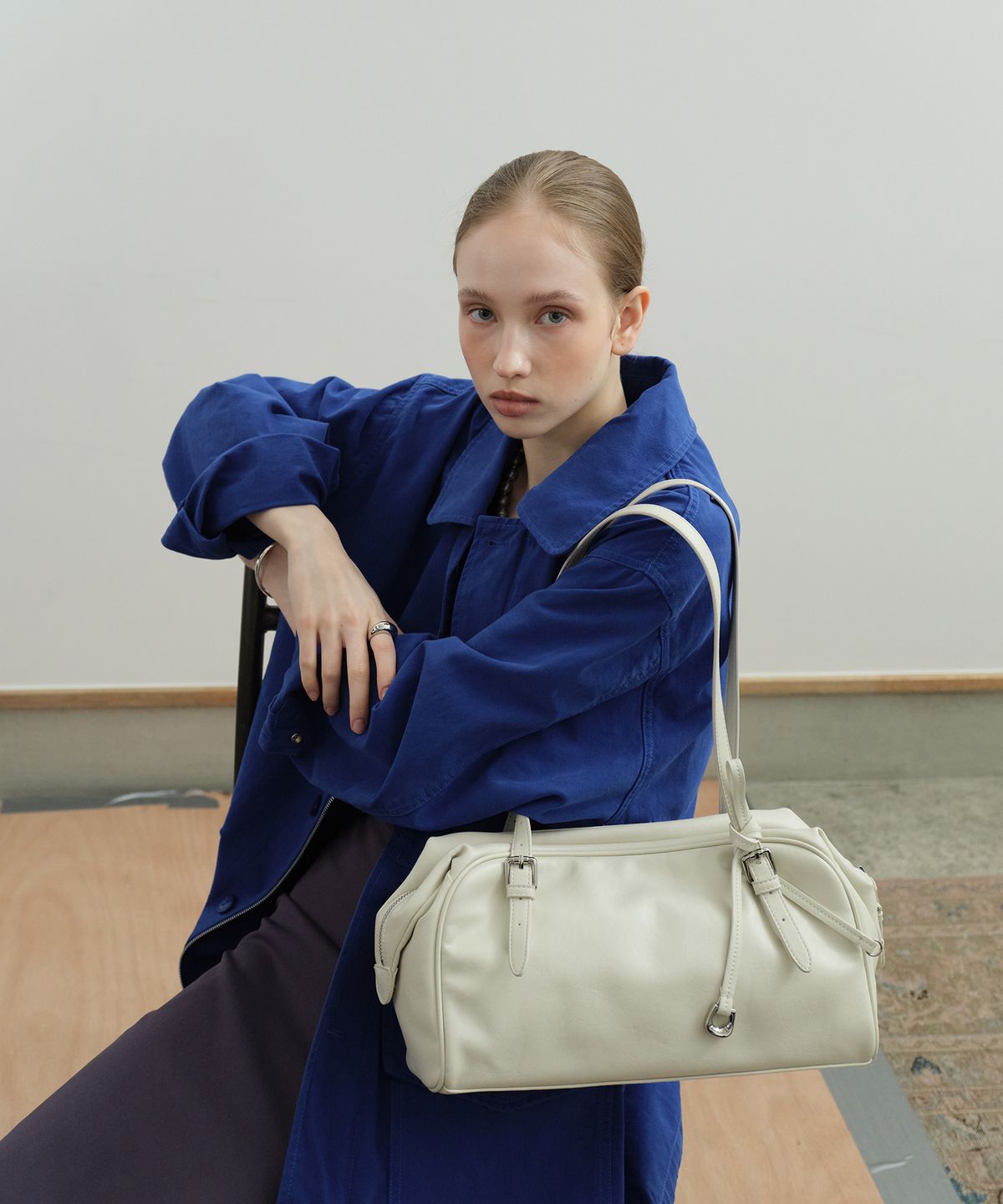 질바이질스튜어트(JILL BY JILLSTUART) [누아] 버클 숄더백 - 2colors