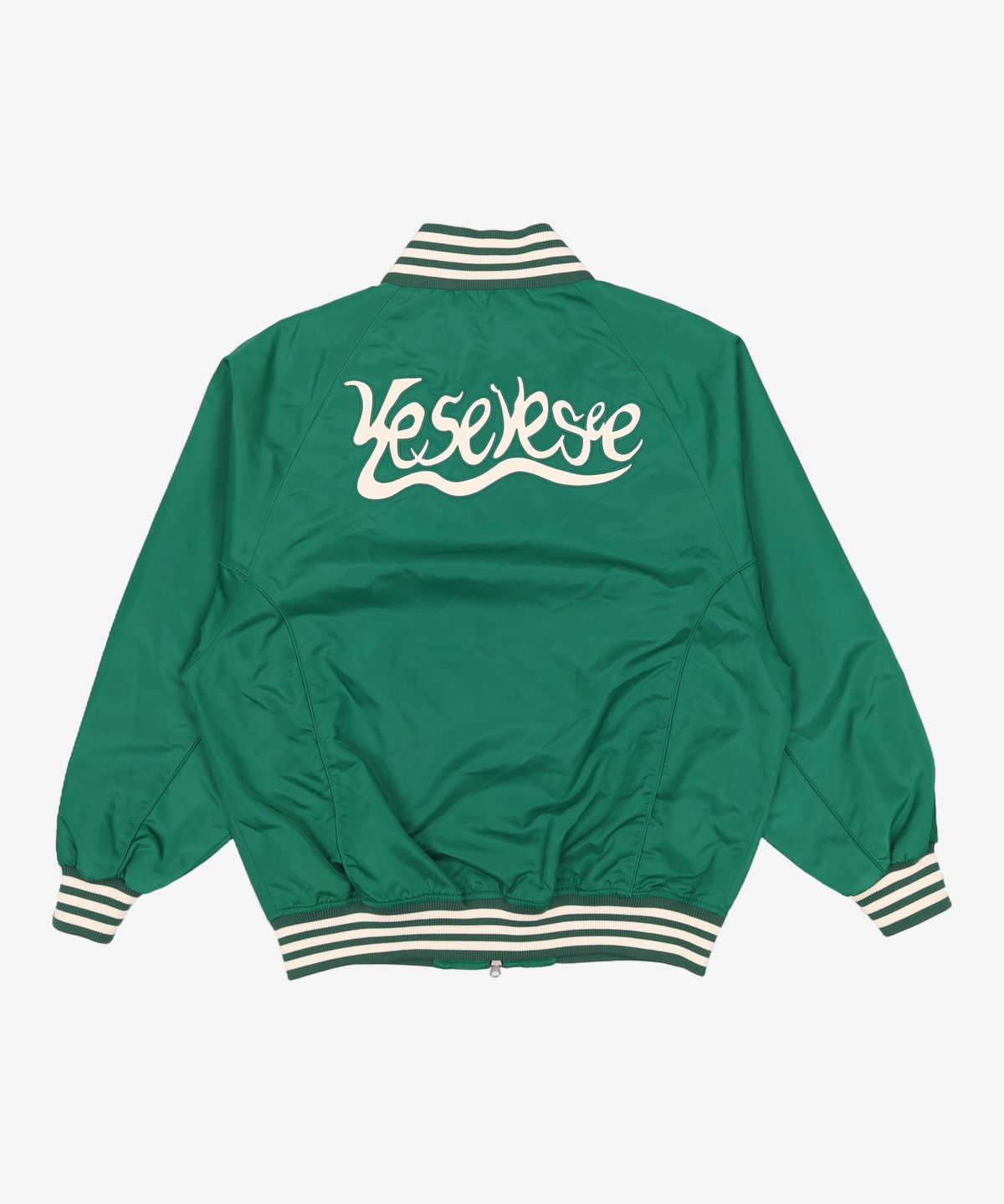 예스아이씨(YESEYESEE) High Neck Stadium Jacket Green L